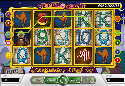 Arabian Nights slot game