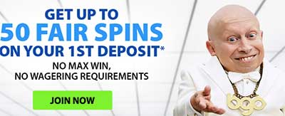 BGO.com free spins on slots