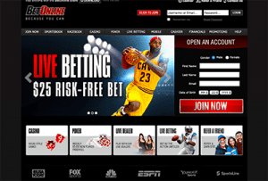 BetOnline high-stakes casino website