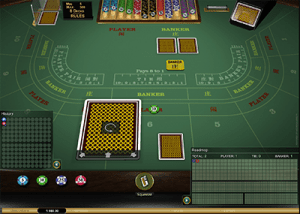 Baccarat Gold by Microgaming casino software