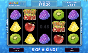 Fruit vs Candy free spins