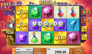 Gold Lab online slots game by Quickspin