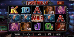 Lost Vegas online slots by Microgaming