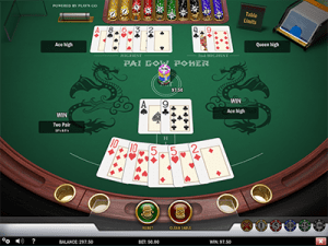 Pai Gow Poker by Play'n Go software