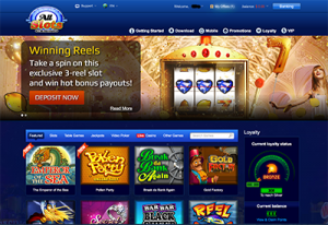 All Slots Casino no download interface