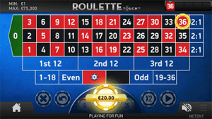 Mobile roulette games iPhone