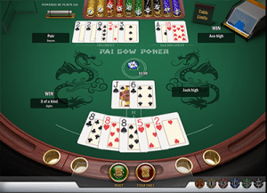 Pai Gow Poker by Play'n Go online casino software