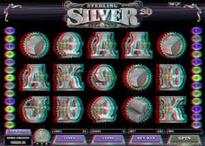 Sterling Silver 3D online slot machine by Microgaming