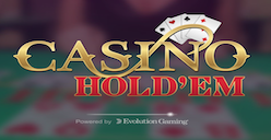 Progressive jackpot live dealer poker