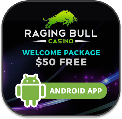 Raging Bull Android supported mobile casino site